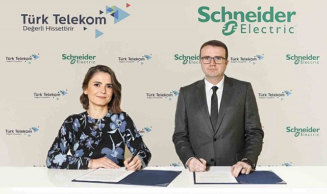 Türk Telekom ve Schneider Electric'den endüstriyel otomasyon anlaşması