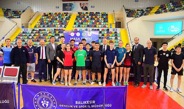 Türki Cumhuriyetleri masa tenisi şampiyonası sona erdi