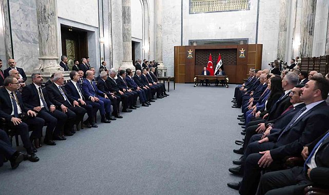 Türkiye ile Irak arasında 26 anlaşma imzalandı