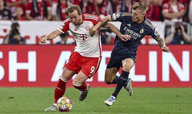 UEFA Şampiyonlar Ligi: Bayern Münih: 2 - Real Madrid: 2
