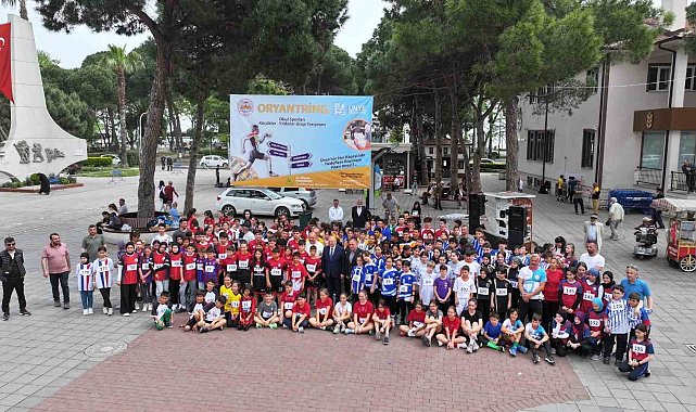 Ünye, oryantiring yarışlarına ev sahipliği yaptı