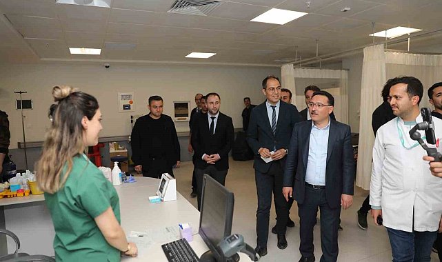 Vali Çiçek'den Develi'ye ziyaret
