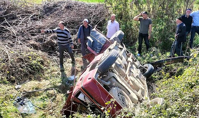 Vezirköprü'de trafik kazası: 2 yaralı