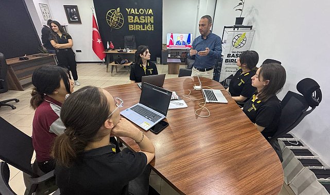 Yalova Basın Birliği'nin gazetecilik eğitimleri devam ediyor