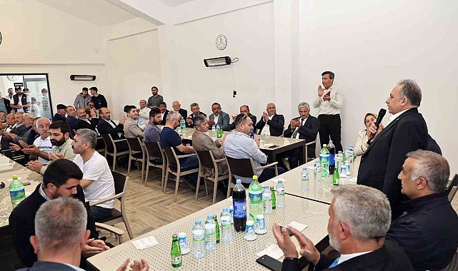 Yeni dönemin ilk kırsal ziyaareti Yamaçlı'ya