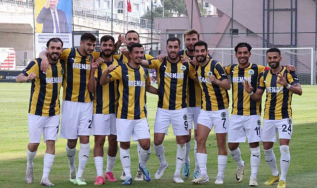 Yılmaz Vural yönetimindeki Menemen FK, 5'te 5 yaptı
