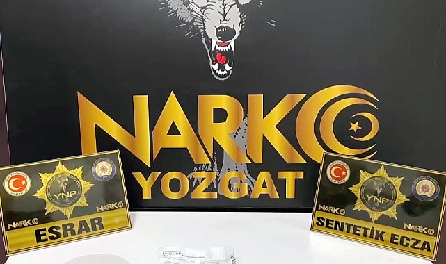 Yozgat'ta uyuşturucu operasyonu: 2 kişi tutuklandı