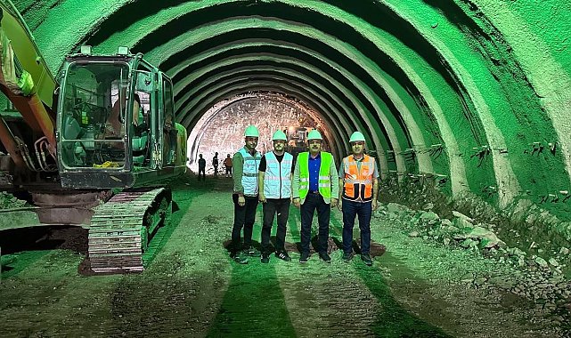 Zonguldak-Filyos tünellerindeki çalışmalar aralıksız sürüyor