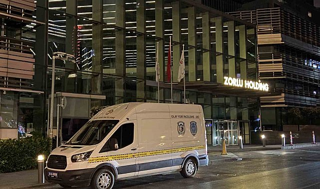 Zorlu Holding binasına silahla ateş açıldı