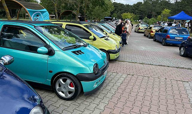 156 Twingo araç Kavacık'ta buluştu