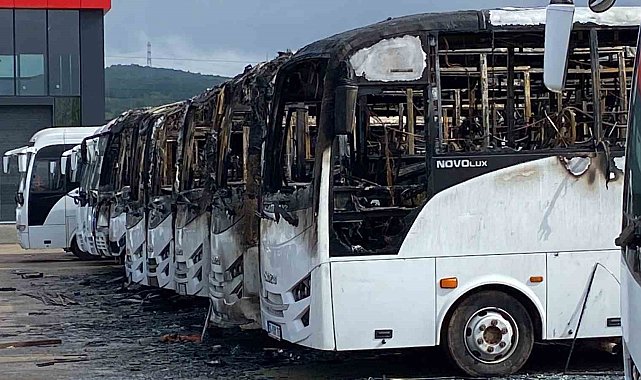 17 araç alev alev yanmıştı, hasarın boyutu ortaya çıktı