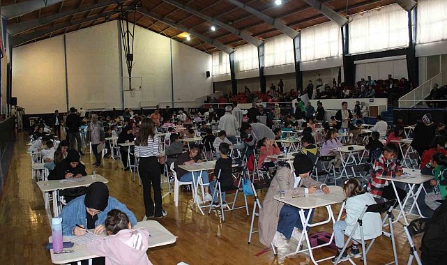 3 ilçenin katılımı ile Kahta'da sudoku heyecanı yaşandı