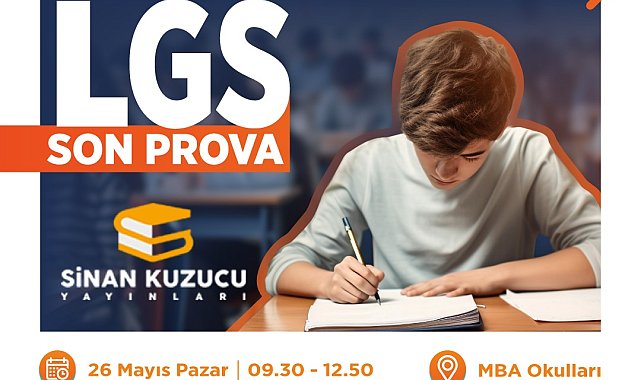 'LGS Son Prova Sınavı' yapılacak