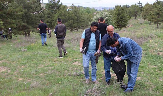 'Orman Benim' kampanyası ile temizlik yaptılar