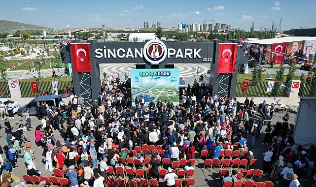 'Sincan Park' açıldı