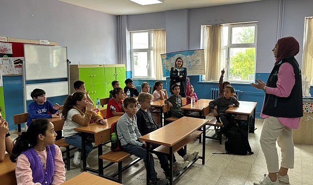 5 bin öğrenciye çevre bilinci aşılandı