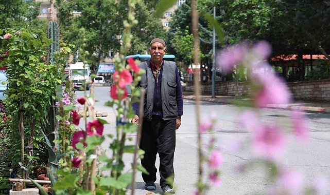 60 yıldır bitki yetiştirip satıyor