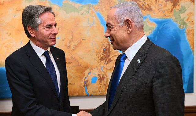 ABD Dışişleri Bakanı Blinken, Netanyahu ile görüştü