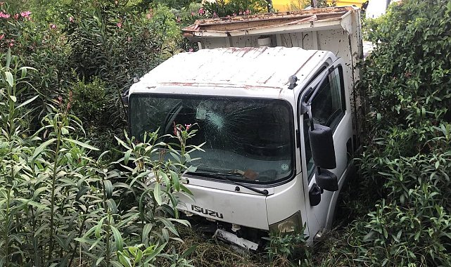 Adana'da kamyon ile otomobil çarpıştı: 1 yaralı