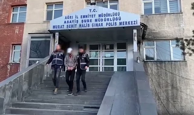 Ağrı'da 16 yıl hapis cezasıyla aranan şahıs yakalandı