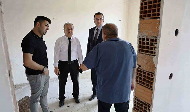 Akbaş Safranbolu'da okul inşaatlarını inceledi