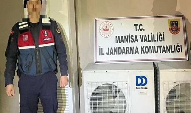 Akhisar'da klima ve güneş paneli hırsızları yakalandı