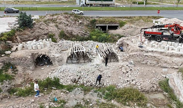 Aksaray'daki tarihi Osmanlı köprüsü restore ediliyor