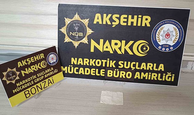 Akşehir'de uyuşturucu operasyonunda 2 tutuklama