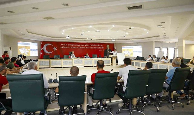 Alanya Belediye personeline 'imar' eğitimi verildi