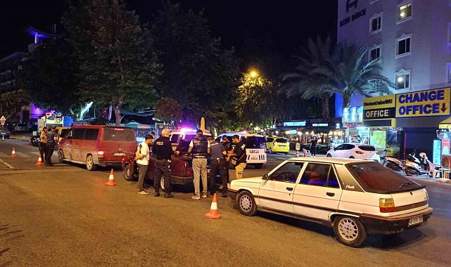 Alanya'da genel asayiş uygulaması yapıldı