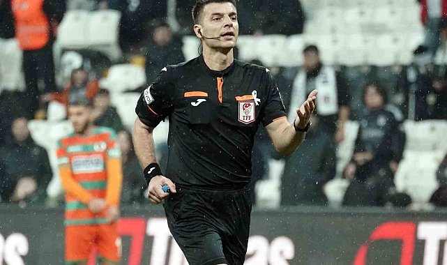 Alanyaspor - Beşiktaş maçının VAR'ı Ümit Öztürk