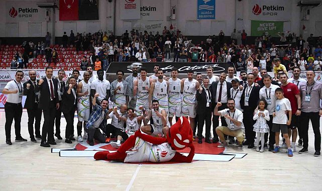 Aliağa Petkimspor, 4 kez 100 sayı üzeri attı
