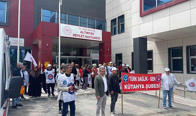 Altıntaş'ta hemşireye yapılan saldırı kınandı