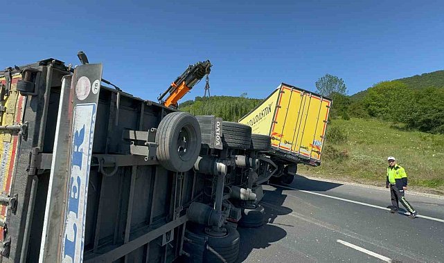 Anadolu Otoyolu trafiğe kapandı