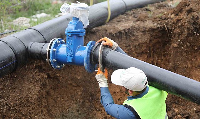 Antalya Büyükşehirden, Kaş Akörü'ne kapalı devre sulama sistemi