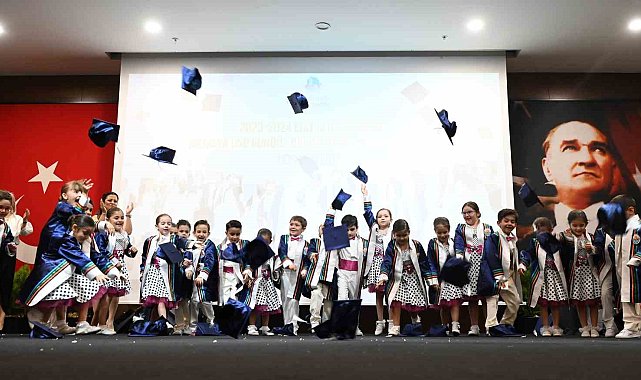 Antalya OSB Gündüz Bakımevi'nde mezuniyet sevinci