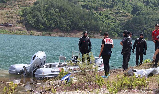 Antalya&#039;da Dim Barajı&#039;nda kaybolan Rus turist, suyun 31 metre altında ölü bulundu