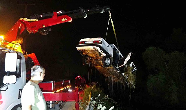 Antalya'da sulama kanalına uçan araçtaki kayıp çocuğun cansız bedenine ulaşıldı