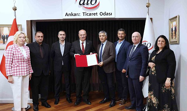 ATO'nun hizmet binası bahçesine otopriz