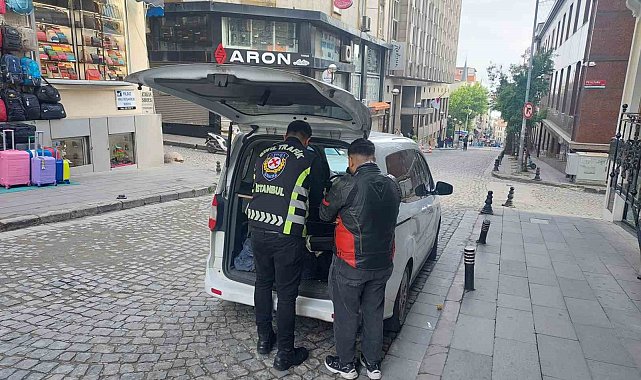 Avrasya Tüneli'nde tek tekerlek üzerinde gitti: O anlar kamerada