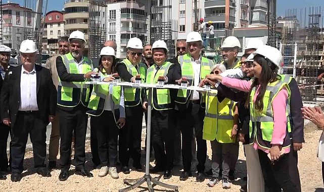 Ayça Azak Gündüz Bakımevi ve Çocuk Kreşi'nin temeli atıldı