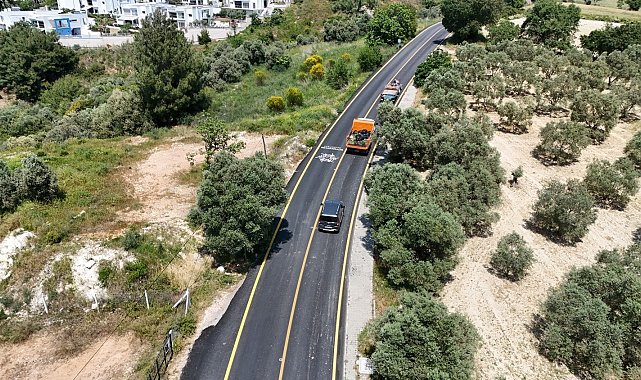 Aydın Büyükşehir Belediyesi'nden Kuşadası'nda yol hamlesi