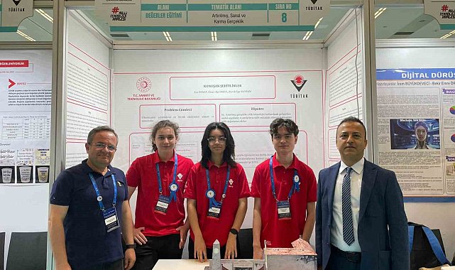 Aydın Lisesi proje yarışmasında Türkiye birincisi oldu