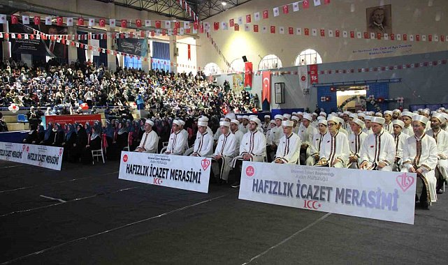 Aydın'da 133 hafız için 'hafızlık icazet merasimi' düzenlendi