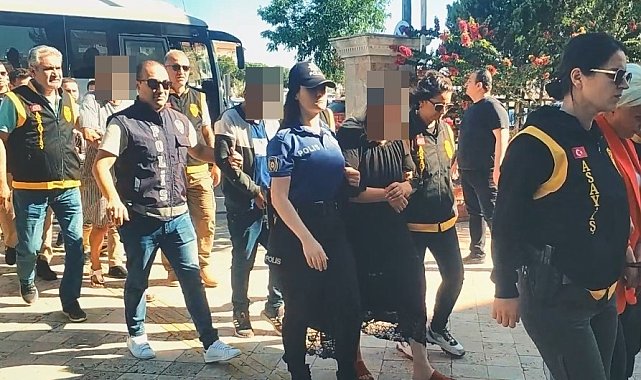 Aydın'da düzenlenen operasyonla iki suç örgütü çökertildi