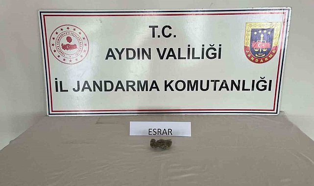 Aydın'da jandarma ekipleri uyuşturucuya geçit vermiyor