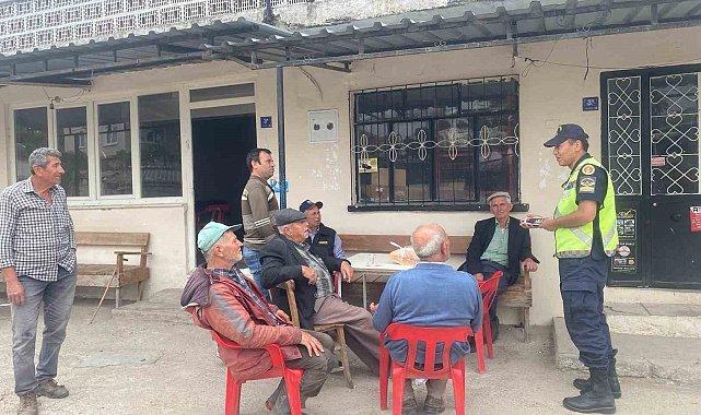 Aydın'da traktör sürücüleri bilgilendirildi