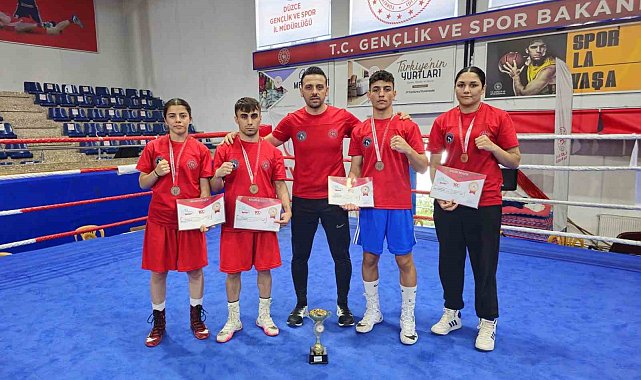 Aydın'ın demir yumrukları şampiyonadan 4 madalya ile döndü