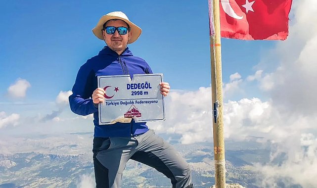 Aydınlı dağcı, Orta Torosların çatısına tırmandı