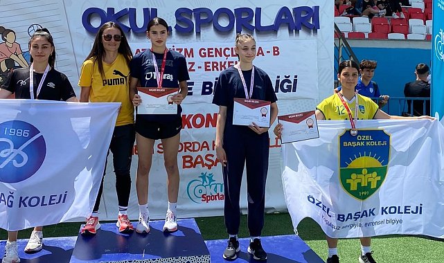 Aydınlı genç atletler Konya'da zirveye koştu
